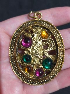 Colorful Vintage pendant from Japan