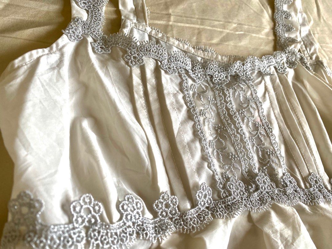 coquette picnic mini dress (Category: Dresses) located in Tacloban City. Submitted by arcaive (Listing ID 1211440774, Image 2). Description: pretty details! sheer and flowy best fits xs-s very summery feels .