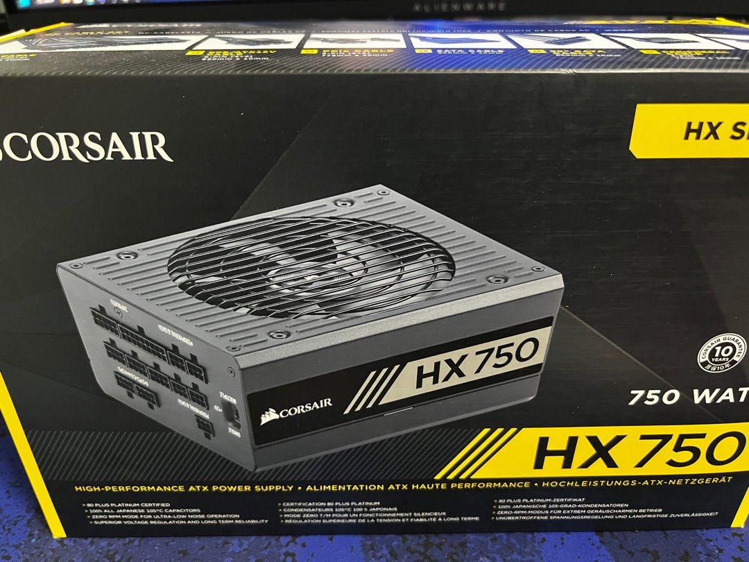 Corsair HX 750 Platinum, Computers & Tech, Parts & Accessories, Other