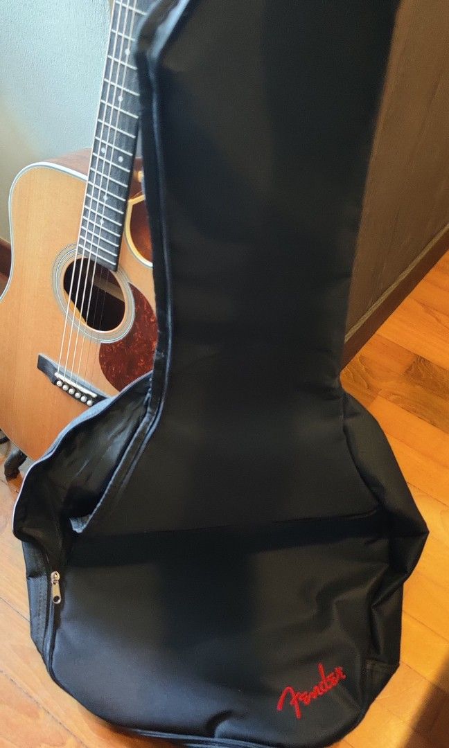 Cort MR500E Acoustic Guitar + Guitar Stand + Carry Bag, Hobbies & Toys