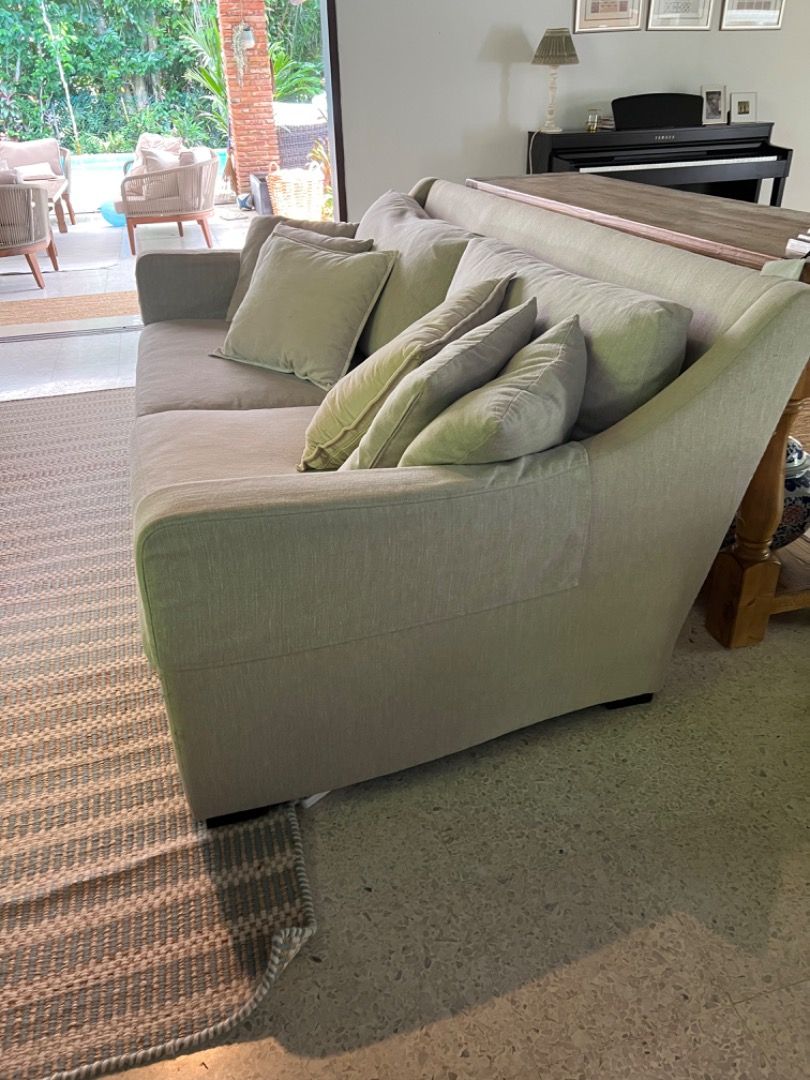 Crate and Barrel sofa, Furniture & Home Living, Furniture, Sofas on