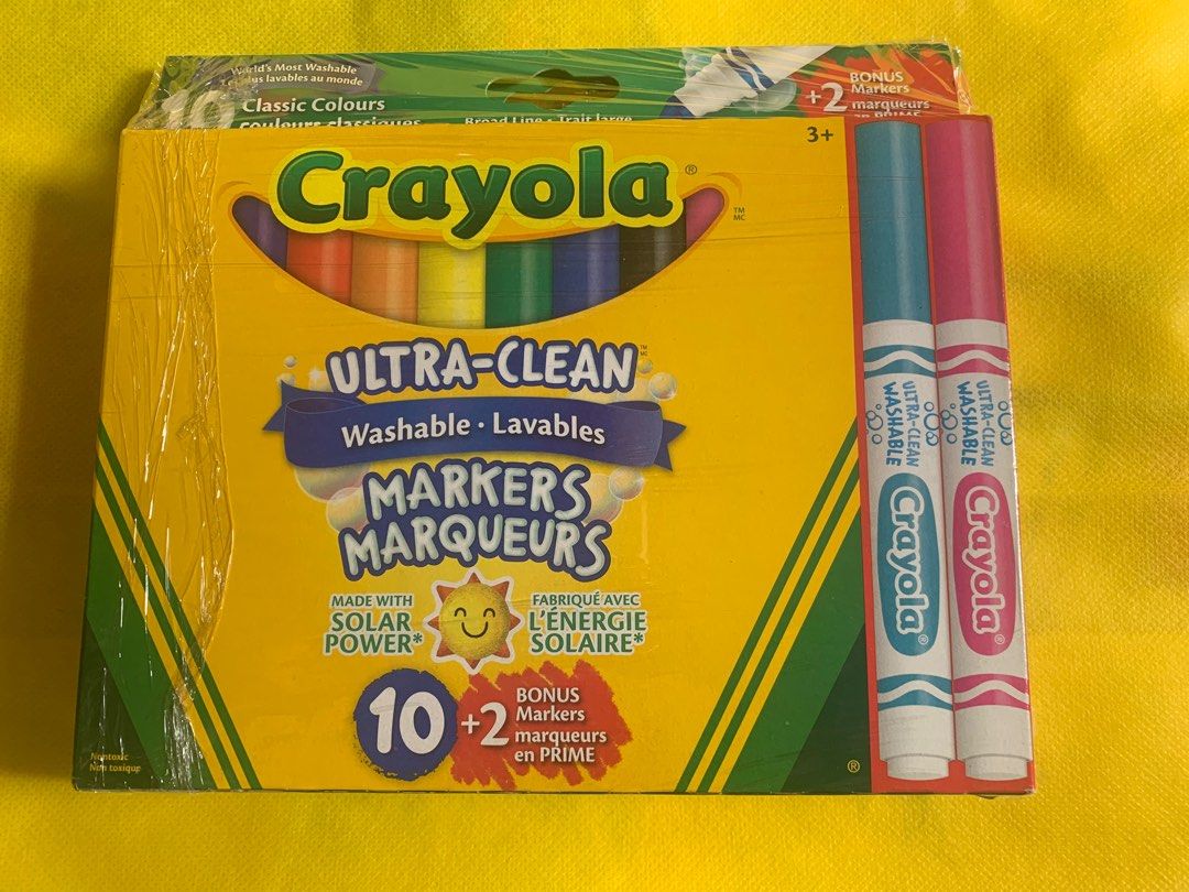 Crayola (Category: Craft Supplies & Tools) located in Manila. Submitted by kylier27 (Listing ID 1211490575, Image 3). Description: 12 washable - 220 20 washable - 295 96 colors with sharpener - 450.