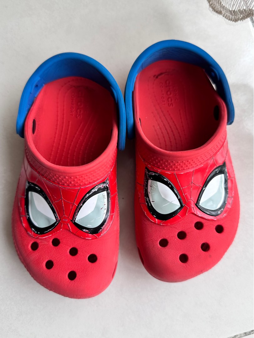Crocs spiderman for boy discount