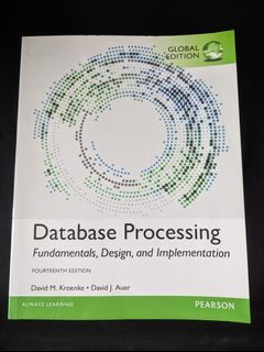 Database Processing for Database Management
