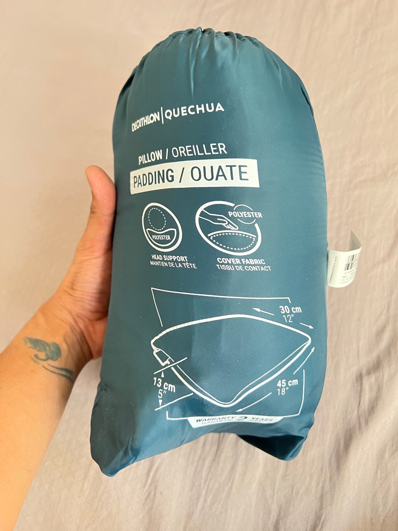 Decathlon Quechua CAMPING PILLOW, Sports Equipment, Hiking & Camping on