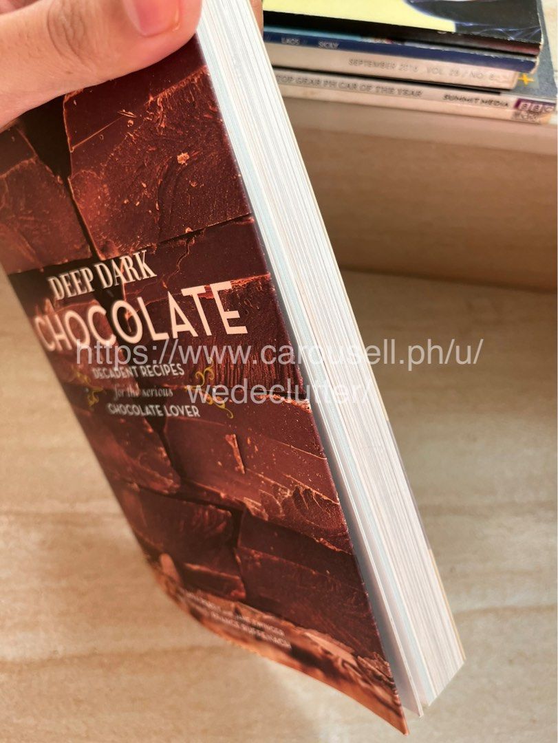 Deep Dark Chocolate decadent chocolates (Category: Makeup) located in Quezon City. Submitted by wedeclutter (Listing ID 1211465344, Image 3). Description: For scheduled shipping Sf c/o buyer .
