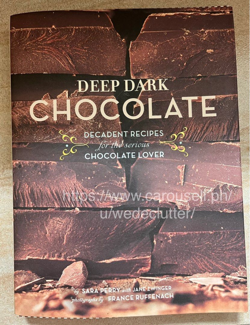Deep Dark Chocolate decadent chocolates (Category: Makeup) located in Quezon City. Submitted by wedeclutter (Listing ID 1211465344, Image 1). Description: For scheduled shipping Sf c/o buyer .