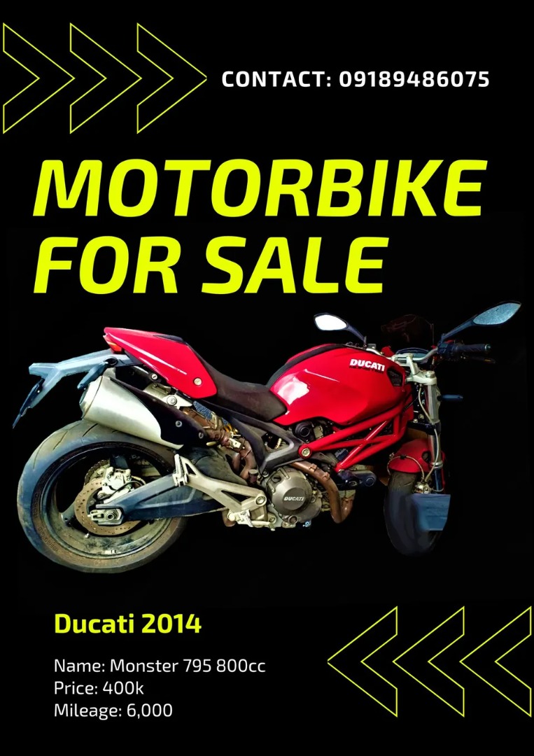 Ducati monster store 800cc