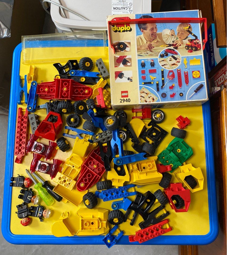 Duplo Toolo Lego 2940 & 2912 fire engine racing 興趣及遊戲, 玩具& 遊戲類- Carousell