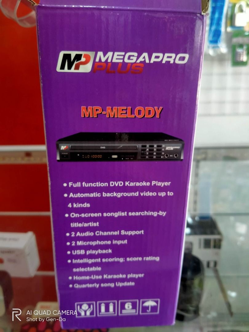 DVD Karaoke Player with Songbook and CD with Up to 16,000 Songs