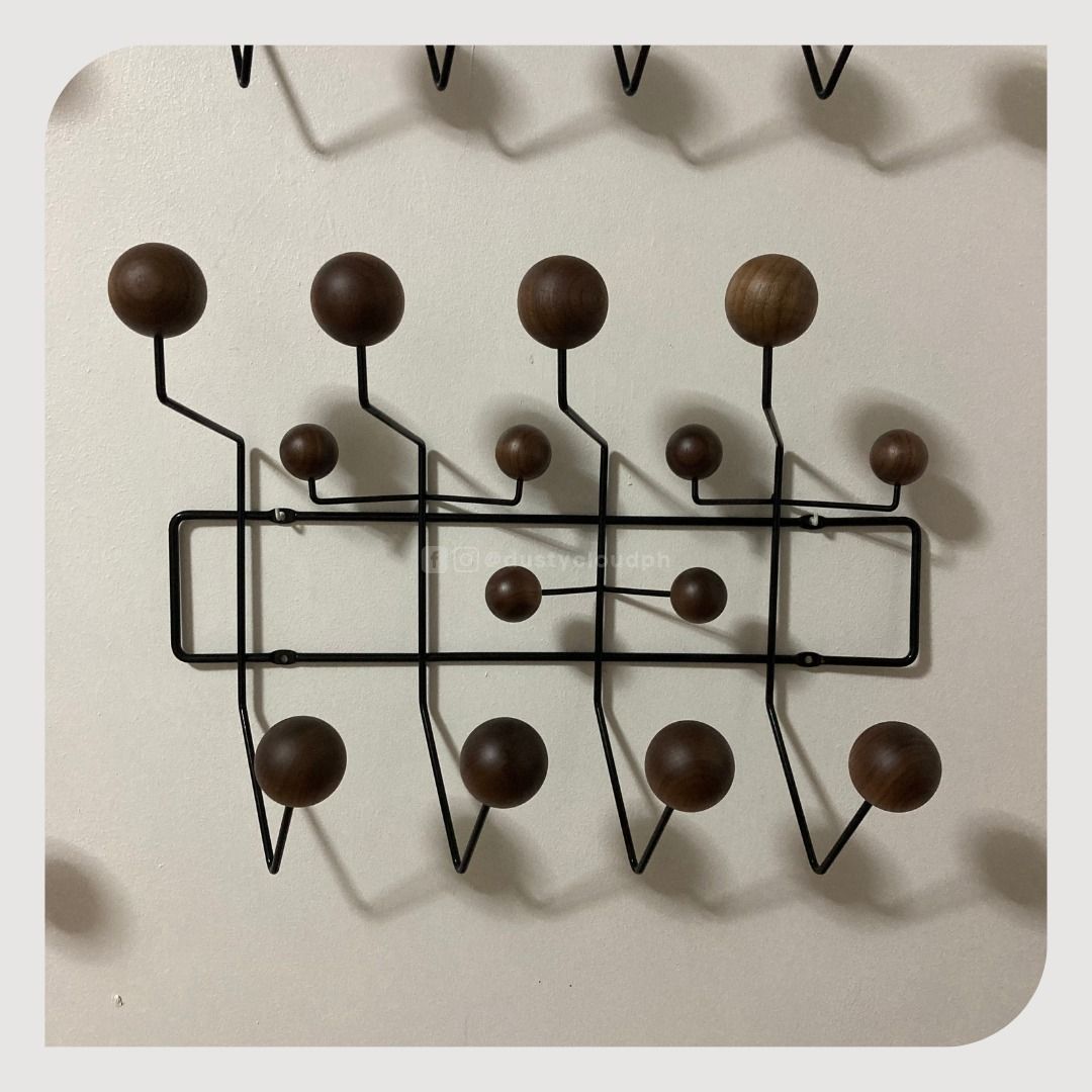 Eames Hang it All Coat Rack Mid Century Modern Reproduction in Walnut ...