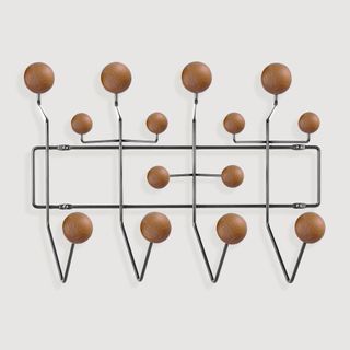 Eames Hang it All Coat Rack Mid Century Modern Reproduction in Mahogany