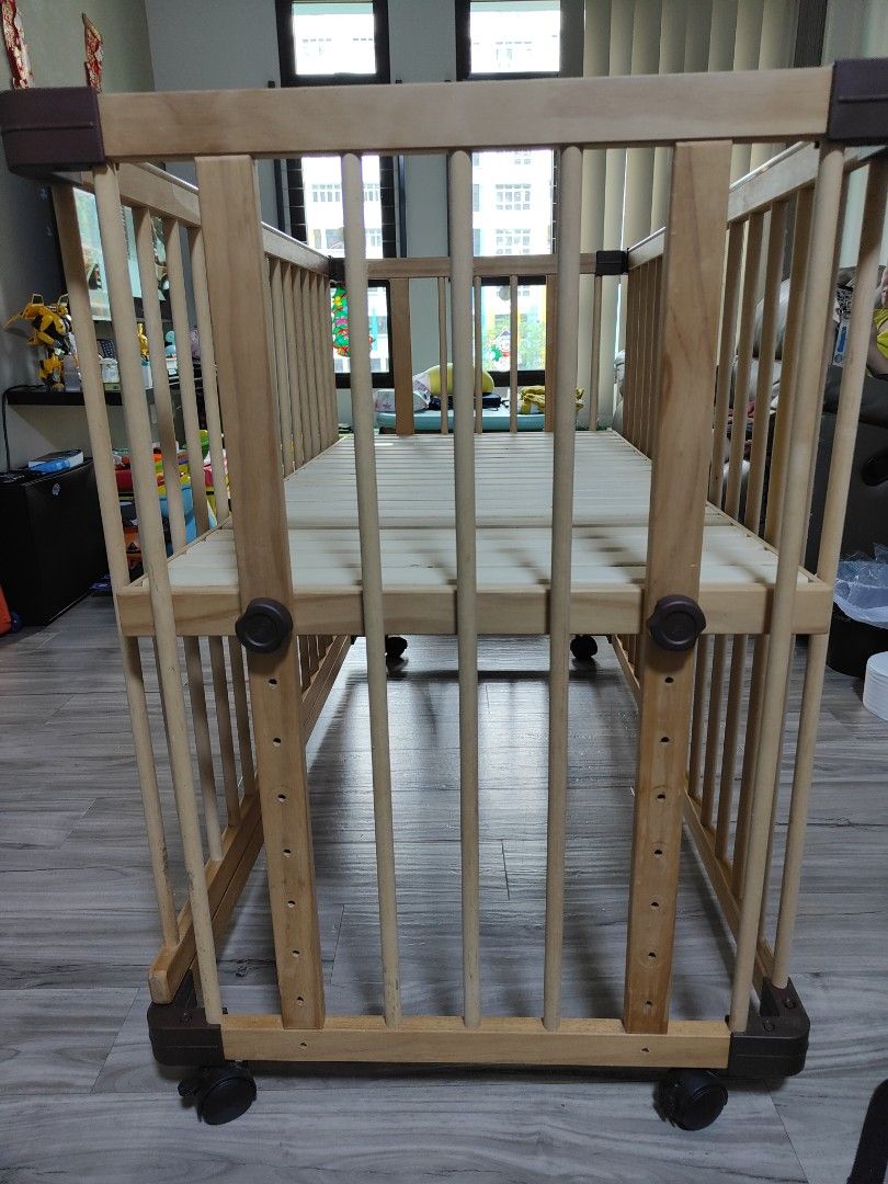 Easy Assemble Baby Cot, Babies & Kids, Baby Nursery & Kids Furniture