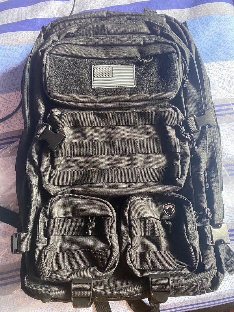 Survival Backpack FALKO Tactical Backpack 50L Military-Grade