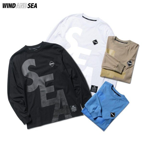 WIND AND SEA BRISTOL SEA L/S EMBLEM TEE-