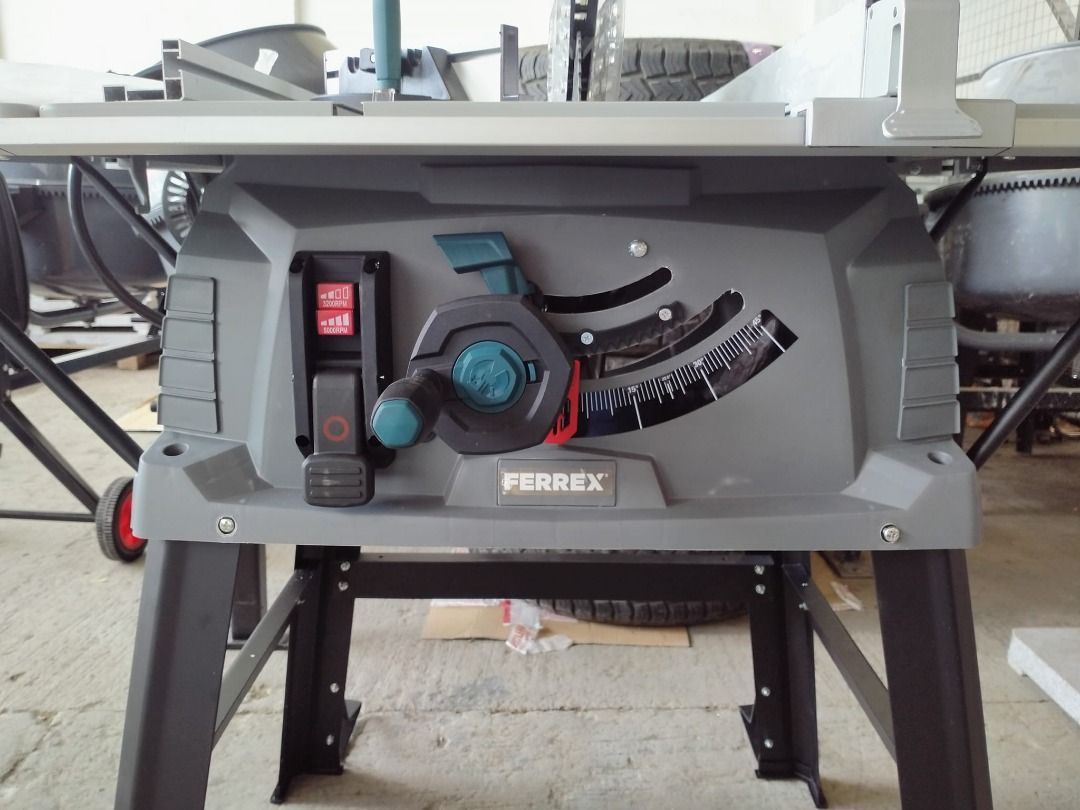 Ferrex Table Saw DX254TS 2000W Blade 254mm, Furniture & Home Living