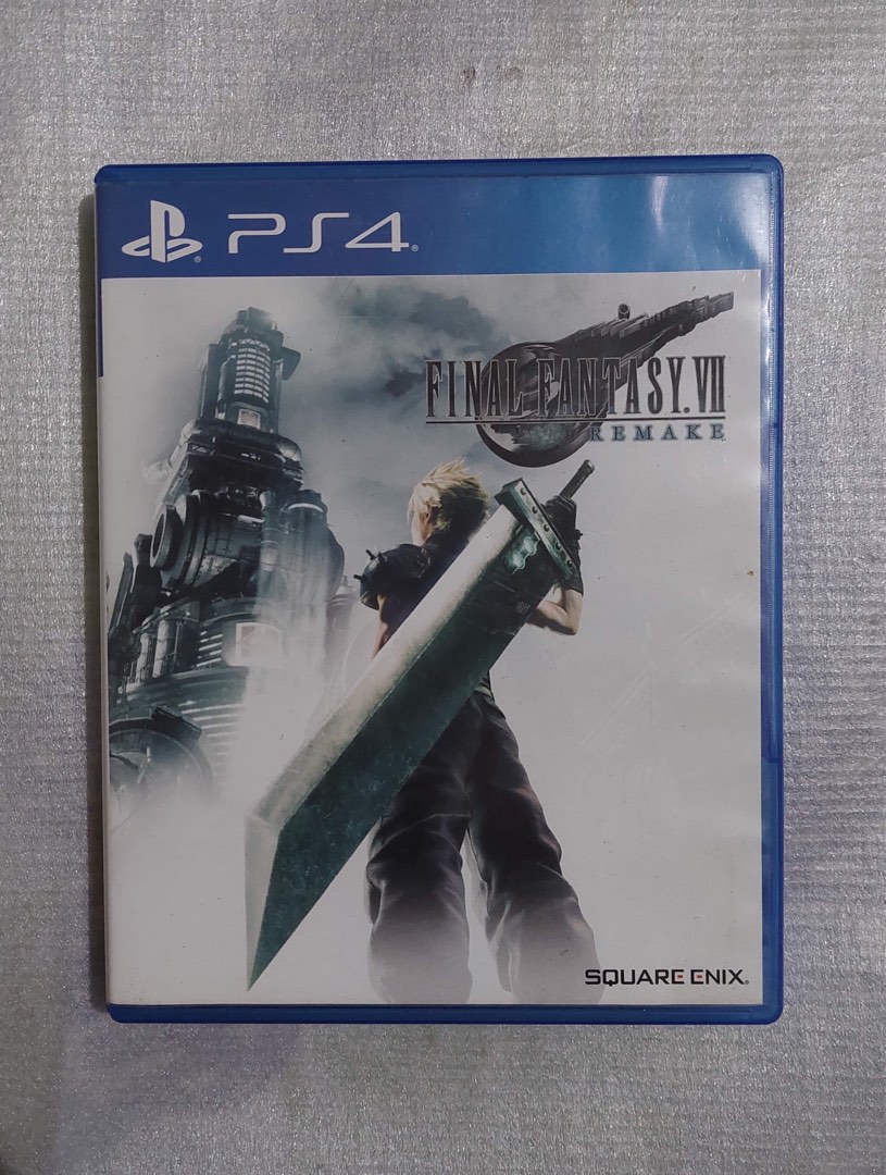 Final Fantasy VII Remake PS4, Video Gaming, Video Games, PlayStation on ...
