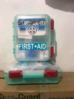 First aid kit set