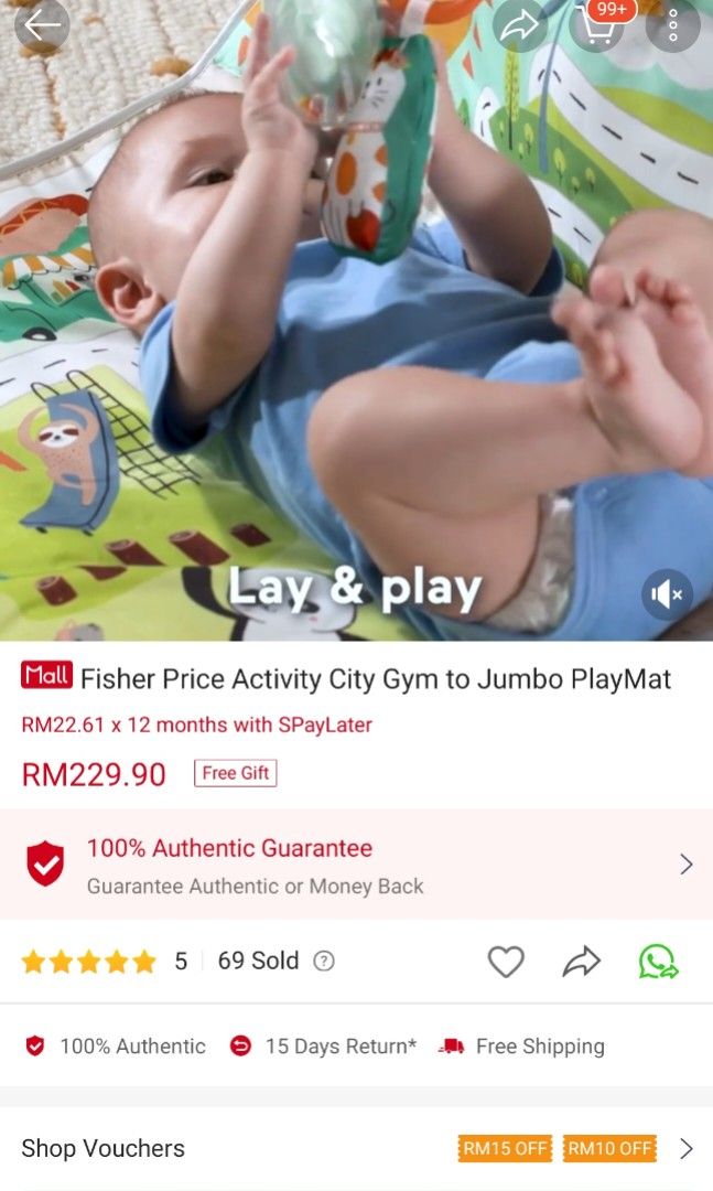 Fisher-Price Activity City Gym to Jumbo Play Mat