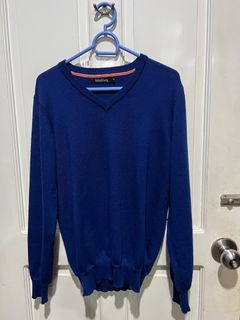 Folded & Hung Blue Sweater