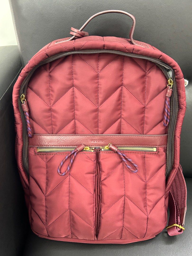 Fossil laptop bag, Women's Fashion, Bags & Wallets, Backpacks on Carousell