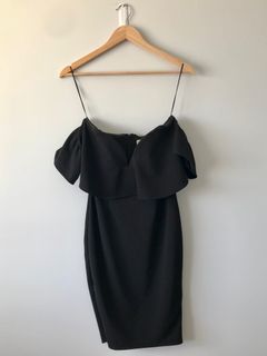 FRESH SOUL Black Off the Shoulder Dress Size 6