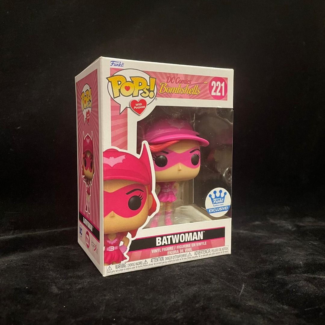 Funko pop 221 DC Comics Batwoman, 興趣及遊戲, 玩具& 遊戲類- Carousell