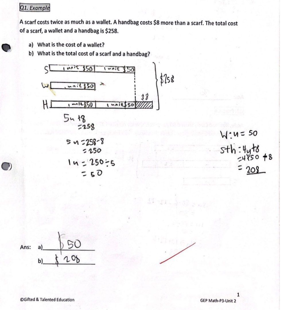 Gep P3 Math notes, Hobbies & Toys, Books & Magazines, Textbooks on ...