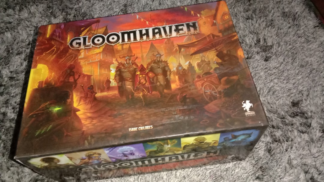 Gloomhaven Boardgame, Hobbies & Toys, Toys & Games on Carousell