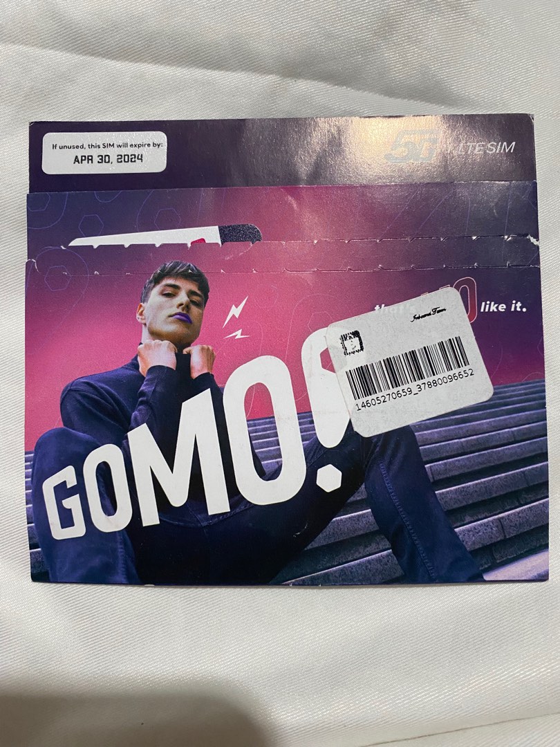 GOMO sim card, Mobile Phones & Gadgets, Mobile & Gadget Accessories