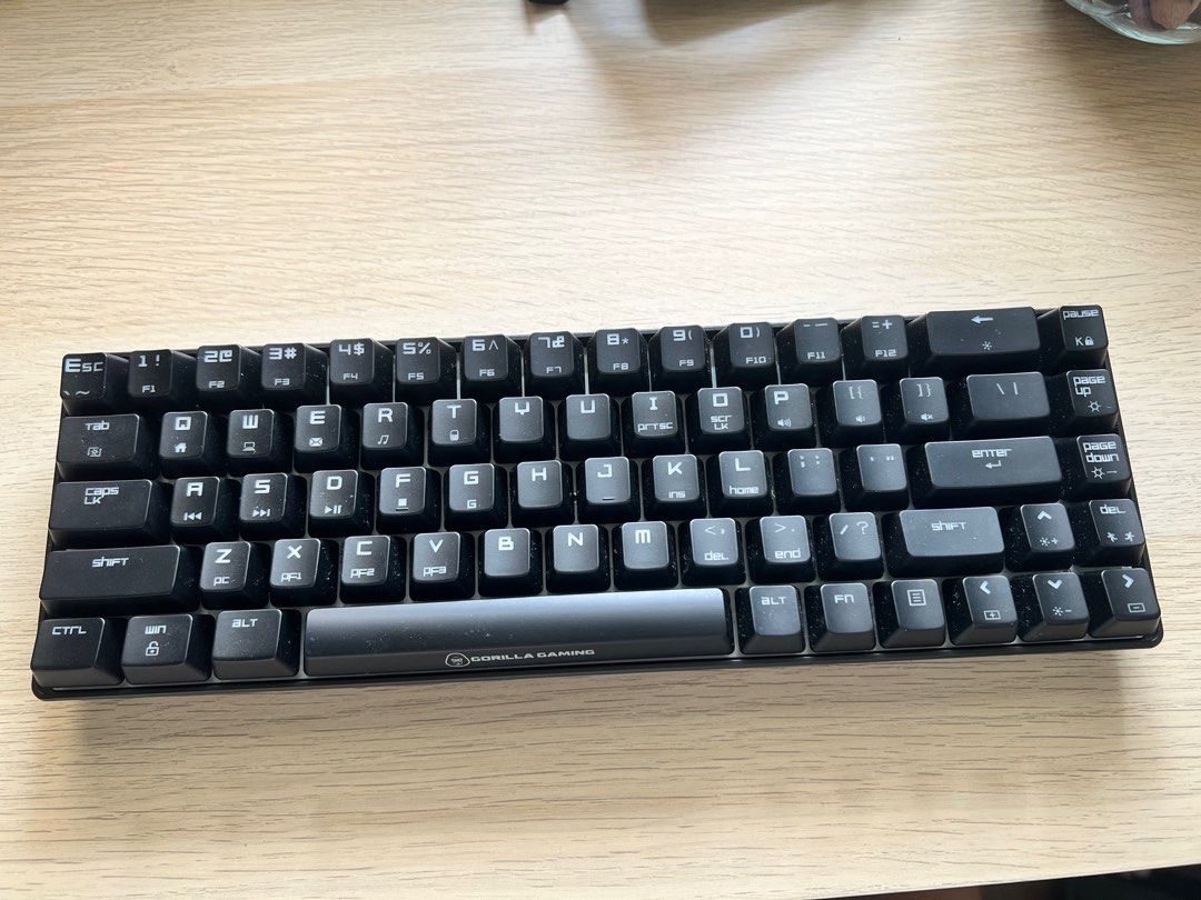 Gorilla Gaming Mini Wired Mechanical Keyboard, Computers & Tech, Parts