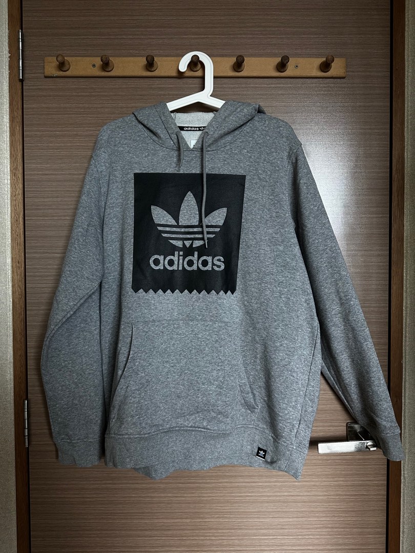Mens grey clearance adidas hoodie