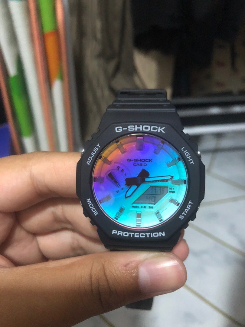 G Shock GA-2100SR-1AJF フロスト フルカスタム 新品 - 時計