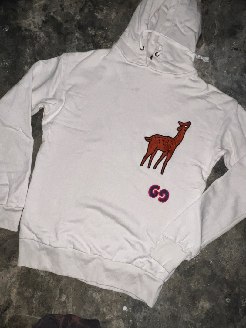 Gucci Dear Hoodie, Men's Fashion, Coats, Jackets and Outerwear on Carousell