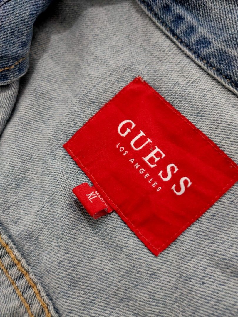 Guess Denim Jacket, Men's Fashion, Coats, Jackets and Outerwear on