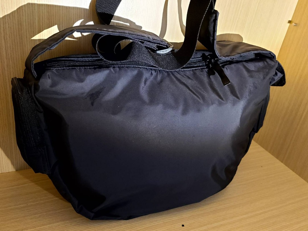 HEAD PORTER BLACK BEAUTY W ZIP SHOULDER BAG 側背包蠶豆包, 他的時尚