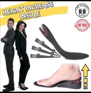 Heigh increase insole for men and women