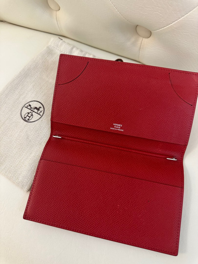 Hermes Bill / Passport Case, Luxury, Bags & Wallets on Carousell