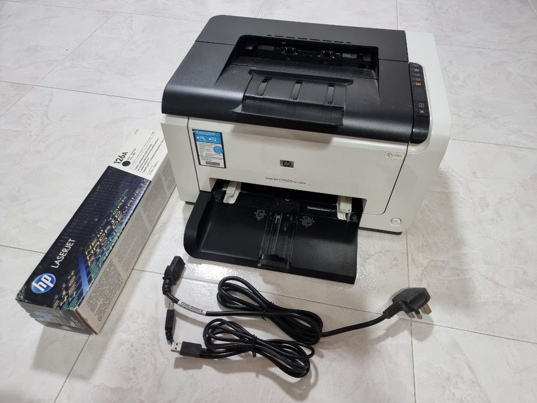 HP Laserjet CP1025 (Free), Computers & Tech, Printers, Scanners