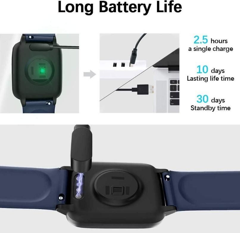 Ntech veryfit id205 fitness tracker smart watch with heartrate monitor new arrivals