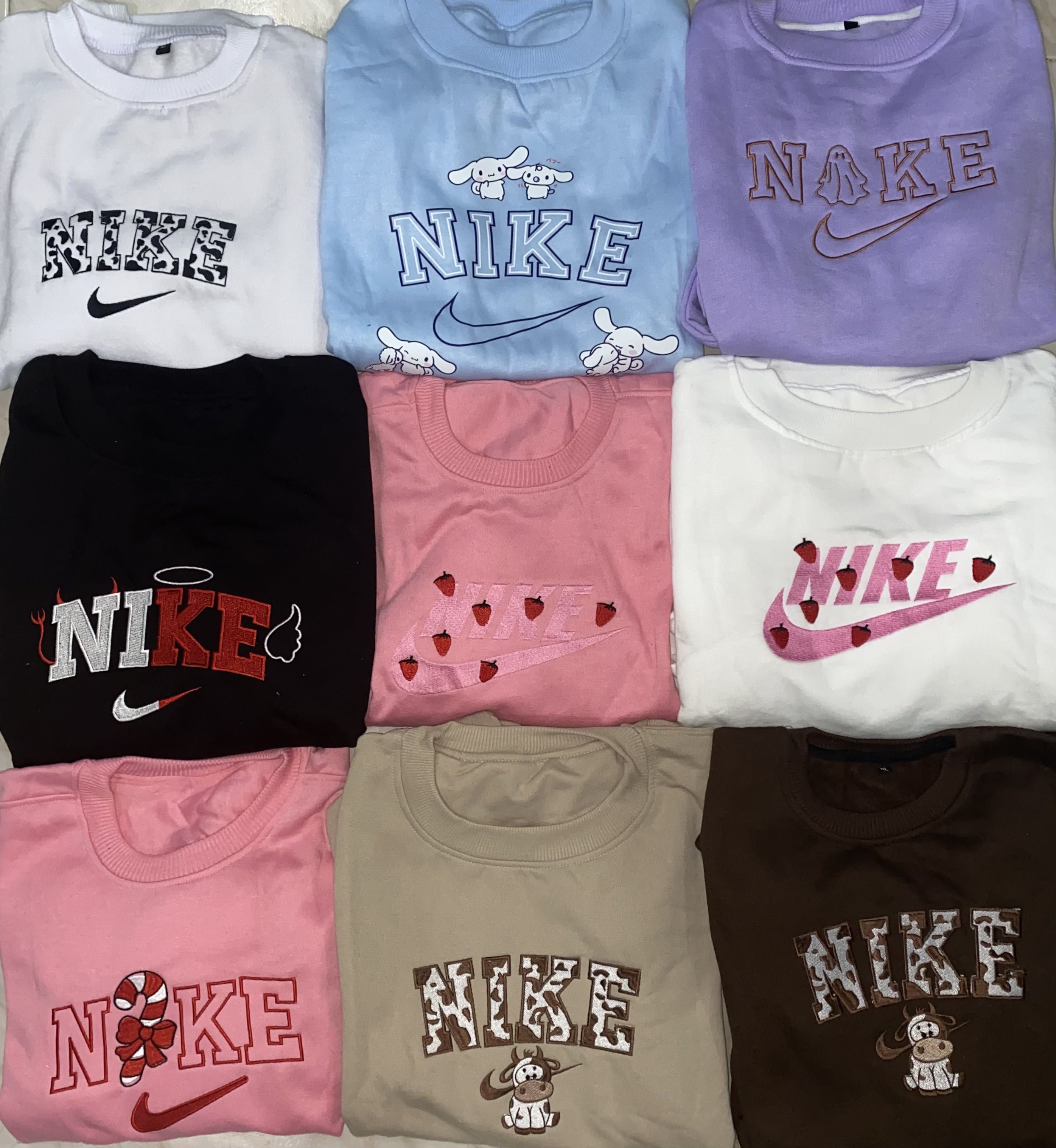 floral nike sweatshirt