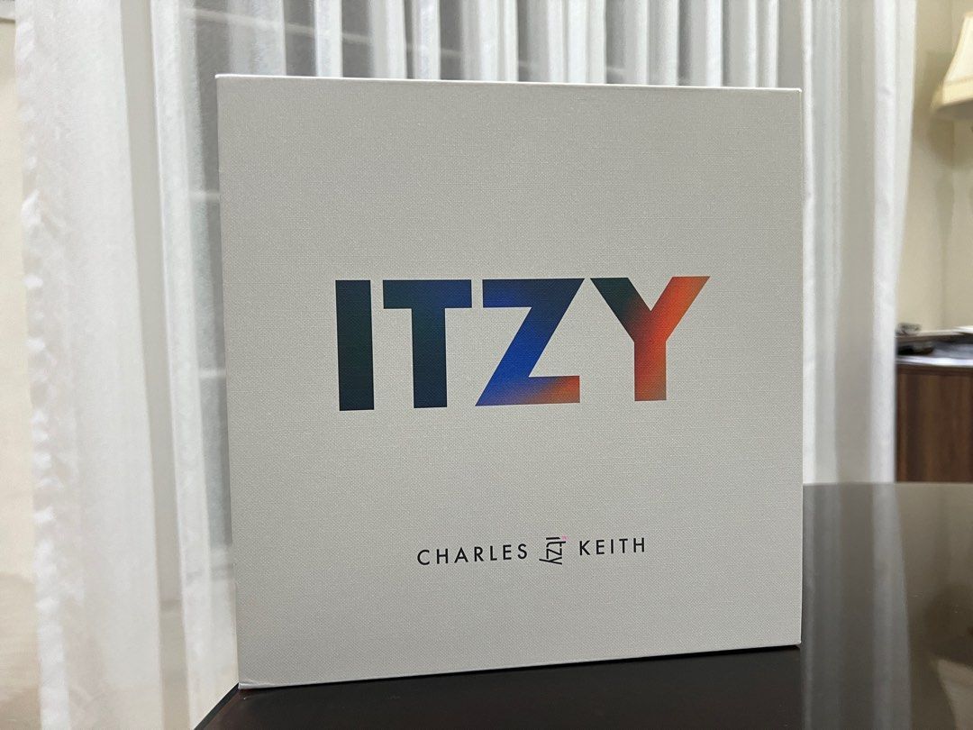 Itzy x Charles & Keith box, Furniture & Home Living, Home Improvement