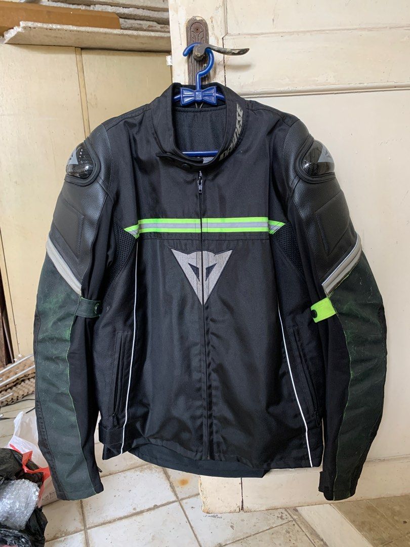 Jaket Motor Dainese full protektor lokal Fesyen Pria Pakaian