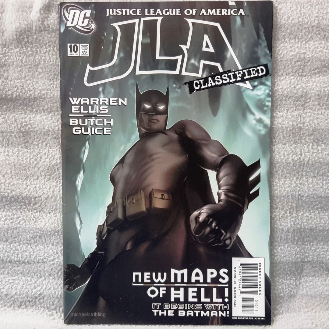 JLA Classified #10 (DC Comics) Superman, Batman, Wonder Woman (Warren  Ellis, Butch Guice), Hobbies & Toys, Books & Magazines, Comics & Manga on  Carousell