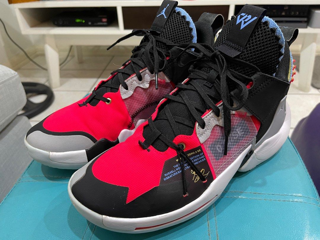 Jordan RW Why Not Zero.2 Red Orbit Men s Fashion Footwear