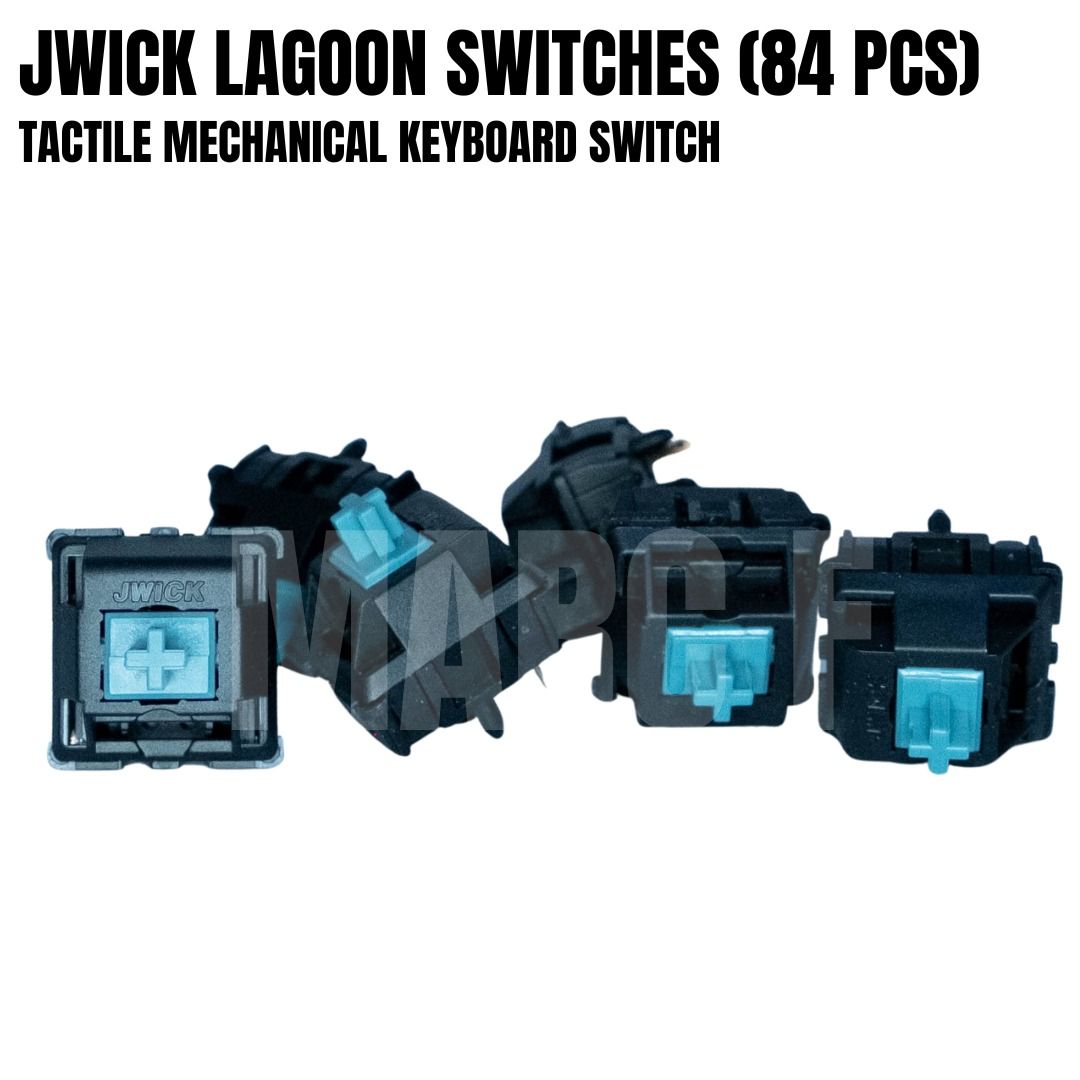 JWK Lagoon Tactile Switches (84 pcs.), Computers & Tech, Parts
