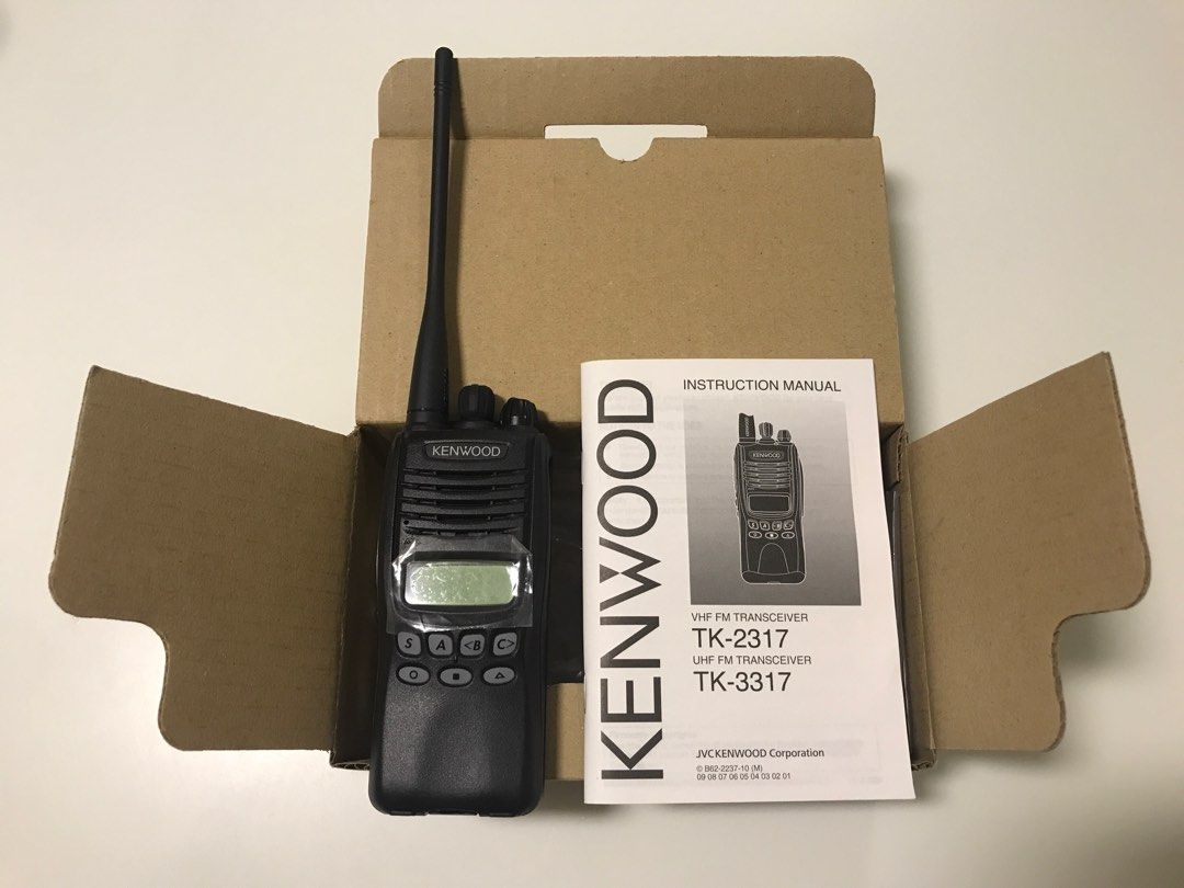 Kenwood WalkieTalkie UHF FM Transceiver TK3317, Mobile Phones