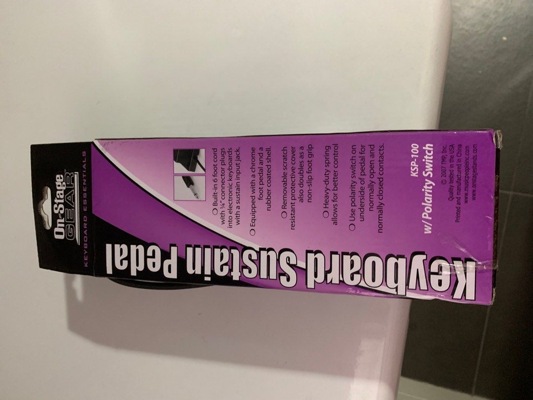 Keyboard sustain pedal, Hobbies & Toys, Music & Media, Music