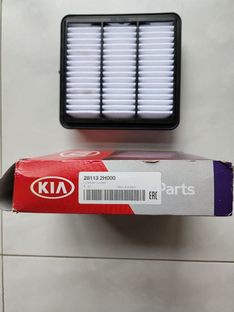 Kia Cerato Forte Air Filter, Car Accessories, Accessories on Carousell