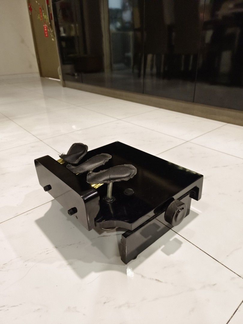 KIDS adjustable piano pedal extender bench black, Hobbies & Toys, Music